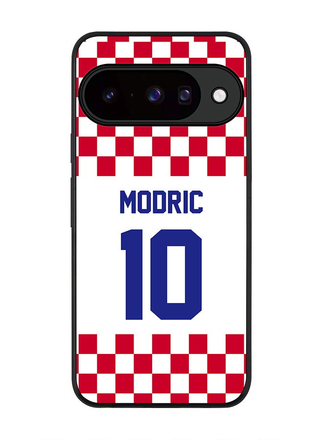 For Google Pixel 10 Case,Slim fit Camera Protection, Shockproof Thin Phone cover  - Football - Croatia,  Modric
